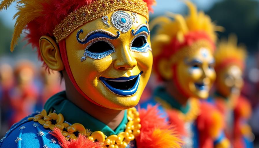 MassKara Festival Smiling Masks